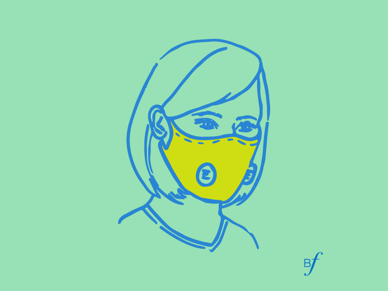 Face Mask Illustrations