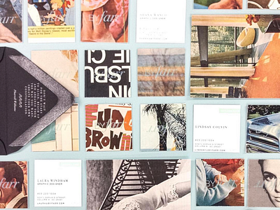 Letterpress duplexed business cards and notecards brand branding business card identity letterpress vintage