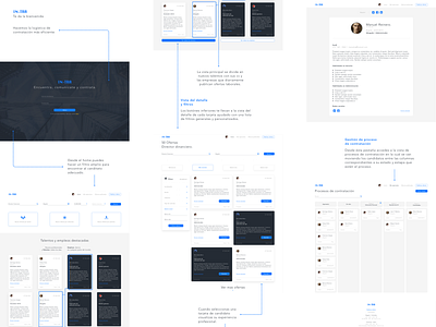 Intra - Plataforma de reclutamiento aplicación diseño plataforma ui ux uxdesign web