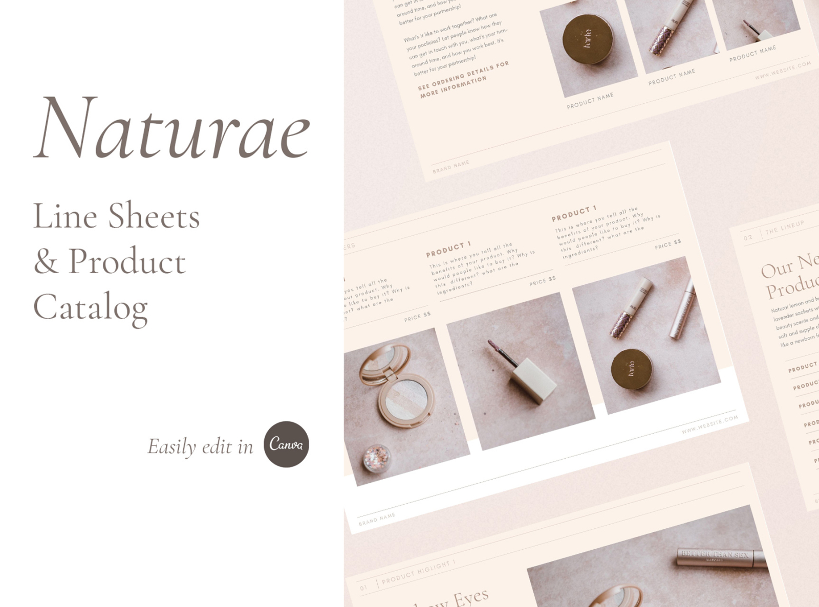 Naturae Wholesale Catalog By Kari Livingston On Dribbble