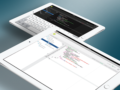 Code Editor cloud code design editor ipad ui ux