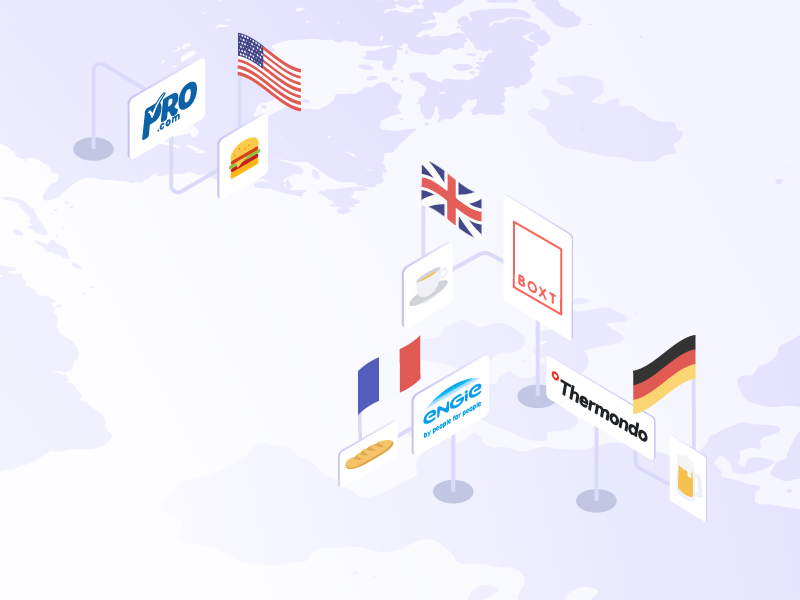 Brand mapworld isometric icons symbole germany usa england france flags world map brand drapo