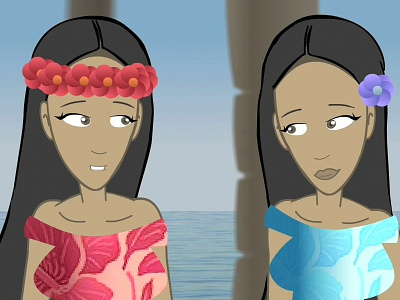 Pai & Vau 2d animation pacific tuvalu