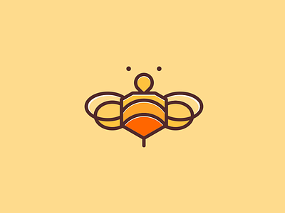 bee logo bee best branding debut design icon identity illustration logo mark monogram type