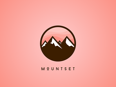 mountain badge brand branding colors design earth icon illustration logo mark mountain vector
