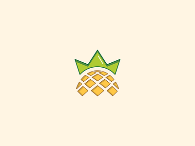 pineapple crown best character design designs icon identity illustrator logo logos monogram pictogram type