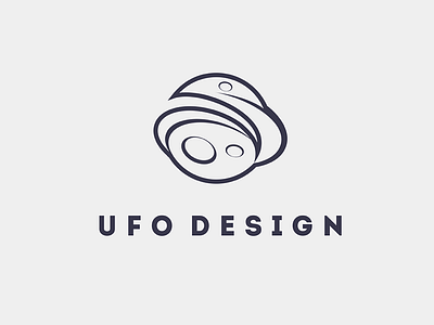 Ufo concept character designs logo logos mascot ufo