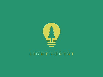 light forest best character design designs icon identity illustrator logo logos monogram pictogram type