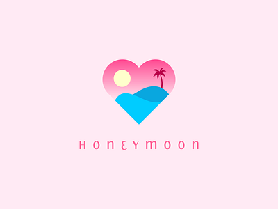 honeymoon logo best character design designs icon identity illustrator logo logos monogram pictogram type