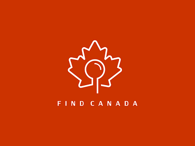 find canada logo best canada find icon illustration logo logos maple monogram monoline pictogram search