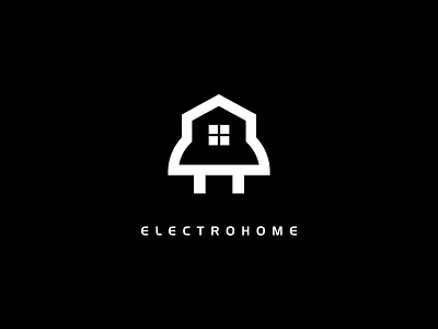 ELECTRO HOME electric electro home house icon illustration logo logos monogram monoline pictogram smart logo