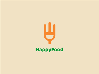 happy food cooking drink food happy icon logo logos monogram monoline restaurant smile