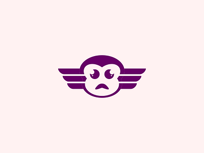 owl crying animal character crying fly icon logo logos mascot owl