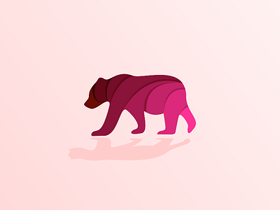 bear animal animals bear character color icon logo logogram logos mascot monogram monoline