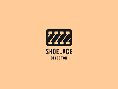 shoelace director art design director film film logo icon logo logos monogram negative space shoelace smart logo
