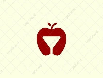 Apple Glass Logo apple best character color design designs dual meaning fruits glass icon illustration illustrator logo logogram logos monogram monoline negative space pictogram smart logo