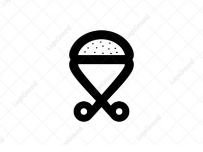 burger cut barbershop best burger burger logo burger logos character cut design designs icon illustrator logo logogram logos monogram monoline pictogram restaurant smart logo type