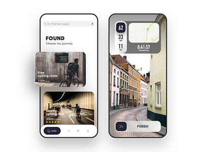 A cycling App Design exercise