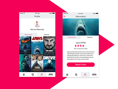 Play app ios movies play tv shows ui design ux design