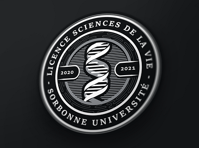 Life science - Sorbonne University branding design illustration illustrator logo vector