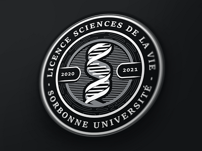 Life science - Sorbonne University branding design illustration illustrator logo vector