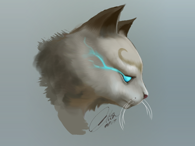 My Spirit Animal cat digital art spirit animal