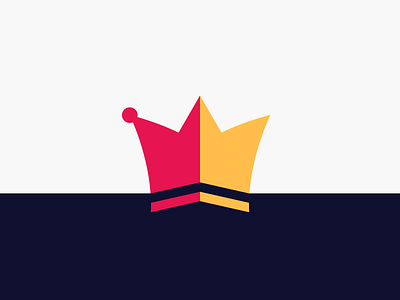 Kings and Fools crown exploration fool hat king logo