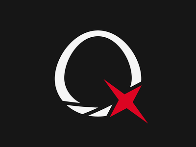 Quazar Nova black hole design exploration implicit motion letter letter q light logo q quasar quazar rebound space star the exoverse vector