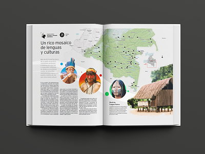 Guías de turismo de cultura en Colombia colombia editorial design illustration travel