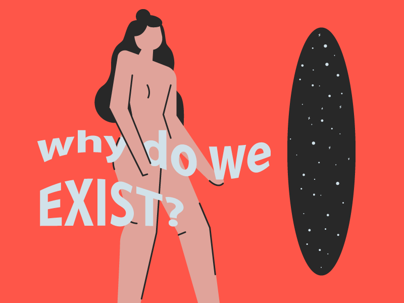 We are temporarily here portal universe existence death