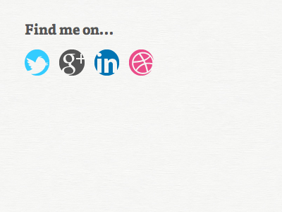 Social network icons dribbble google icons linkedin social twitter website