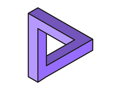 impossible shapes – Penrose Triangle geometry penrose triangle triangle