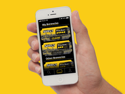 WIP — brewery app ui app beer ui ux wip