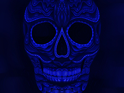 Sugar Skull art design drawing illustration procreate skull sugar skull