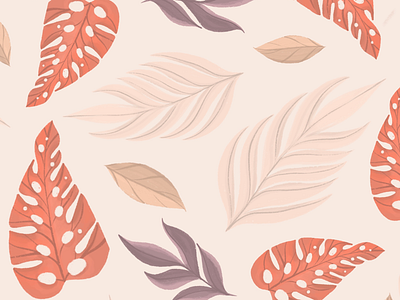 More Leaves art design digital fall illustration leaves procreate