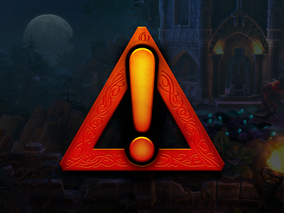 Fantasy Warning Icon