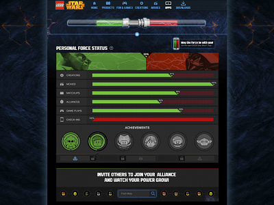 LEGO Star Wars FORCEOMETER