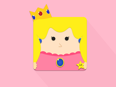 Princess Peach the Square Pixel