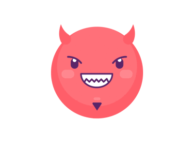 Devil animated emoji animated smile emoji emoji library emoticons emotion emotions facebook gif message smile social network