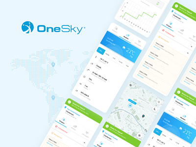 App for industry-leading analytics in aerospace system android drones ios mapbox mobile ui ux