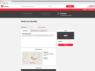 Doctop buy clinic doctor map options price red service step web