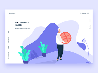 2 Dribbble Invites