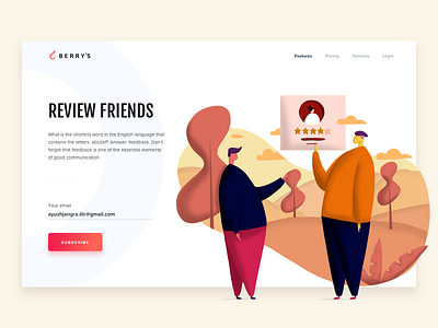 Berry || Landing Page