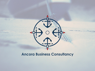 Ancora Business Consultancy Logo brand identity branding company logo design graphic design icon illustrator logo logo design vector