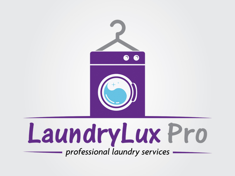 Laundrylux Pro Logo Design Branding By Moshiur Rahman On Dribbble