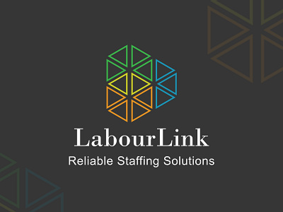 LabourLink - Logo brand identity branding colorful company logo design graphic graphic design icon illustration illustrator logo logo design solutions ui