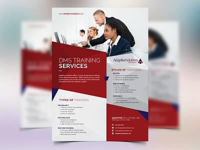 Training Services - Flyer