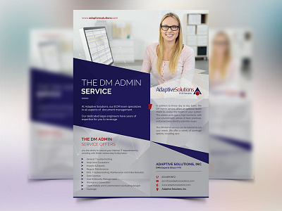 Admin Service - Flyer