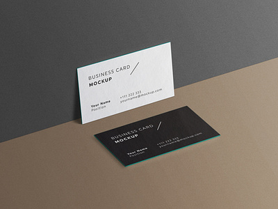 Minimal Business Cards Mockup # 2