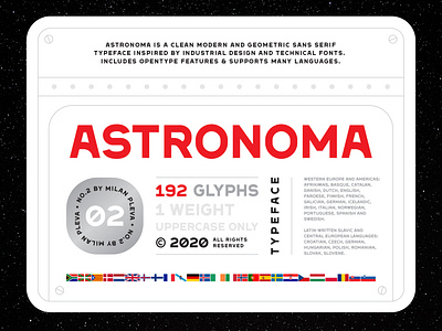 Astronoma - Typeface #00